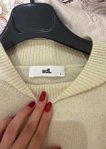 Adl Bej Kadın Örgü Salaş Kazak - Görsel 2