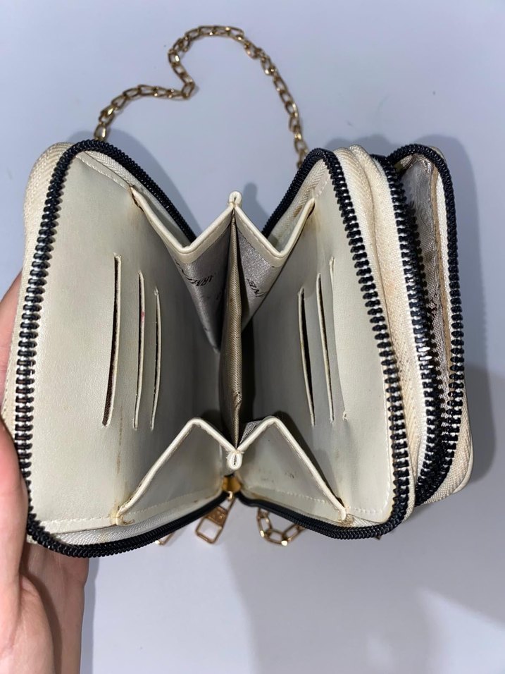 Armine 3 Bölmeli Zincir Detaylı Kadın Çanta - Görsel 3