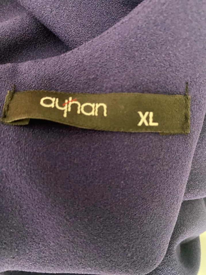 Lacivert Uzun Kadın Elbise - Görsel 3