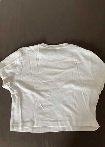 Baskılı Kadın Beyaz Tişört - Görsel 3