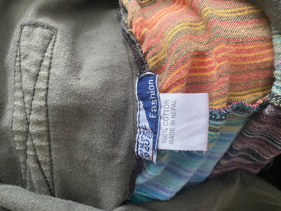 Bohem Çok Renkli Pilili Uzun Etek - Görsel 3