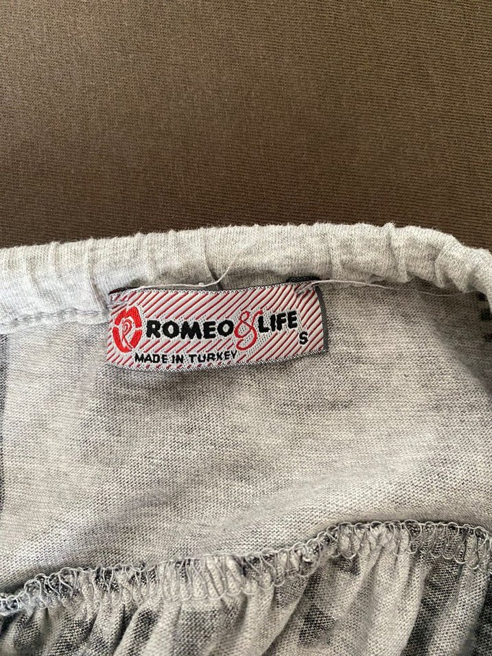 Kadın Gri Baskılı Kayışlı Elbise - Görsel 3