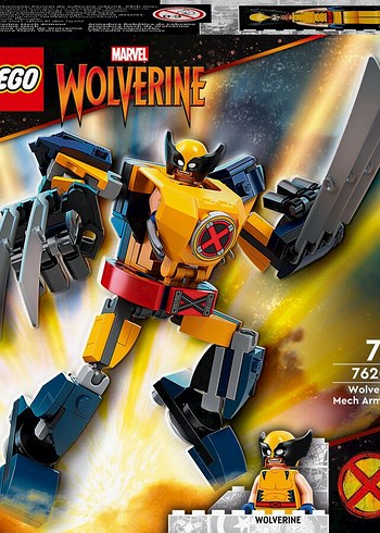 LEGO Marvel Wolverine Mekanik Zırh Seti
