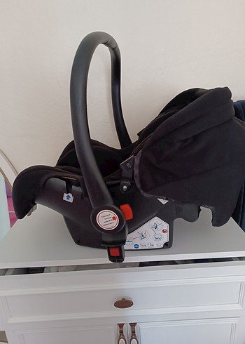 15-36 kg Beden siyah Renk baby plus canyon travel pusetli bebek arabası