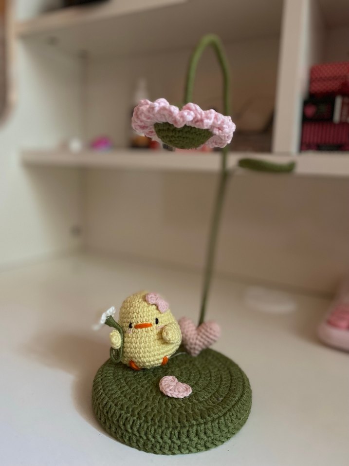 Uçan civciv masa süsü - Görsel 2