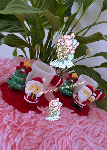 Yeni yıl temalı fincan - Görsel 3