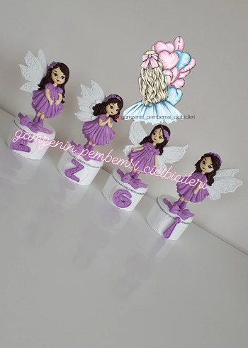 Kapı süsü + İsimlik 
Ay dedeli biblo hediyeli  - Görsel 3