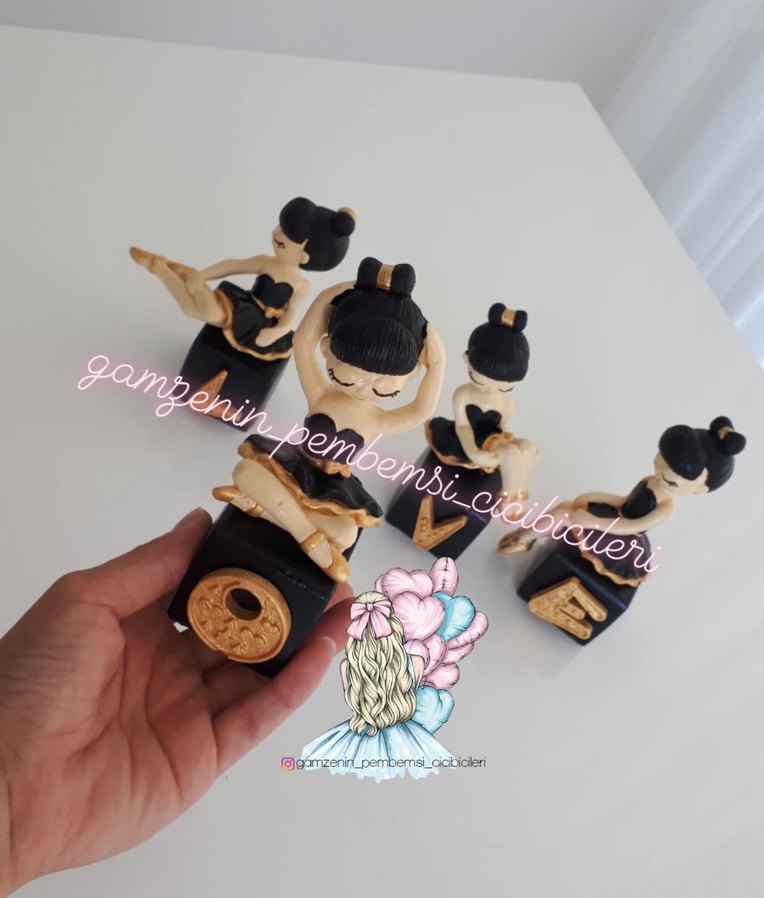 Balerin kızlar Love   Seti - Görsel 2