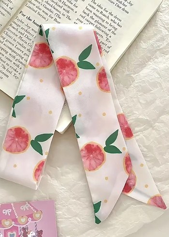 Pembe Bohem Bağlamalı Fular