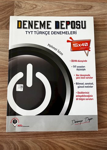 Deneme Deposu TYT Türkçe Denemeleri Kitabı