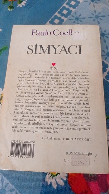  Paulo Coelho - Simyacı 