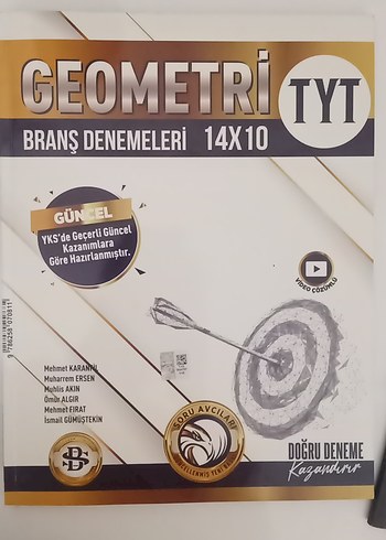 Beden Barış AYT Matematik Konu Denemeleri+bilgi sarmal geometri deneme