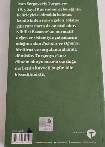 Babalar ve Oğullar - Ivan Sergeyevic Turgenyev