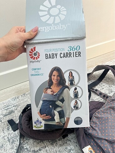 Beden gri Renk Ergobaby ana kucağı