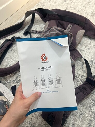 Ergobaby ana kucağı - Görsel 5