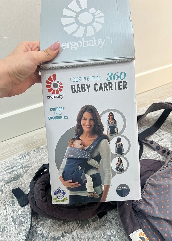 Ergobaby ana kucağı - Görsel 4