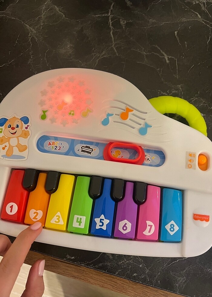FİSHER PRİCE EĞİTİCİ PİYANO - Görsel 2