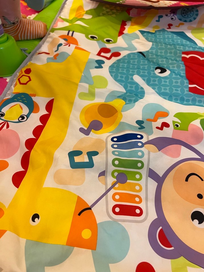 Renkli Bebek Oyun Halısı ve Aktivite Merkezi - Görsel 3