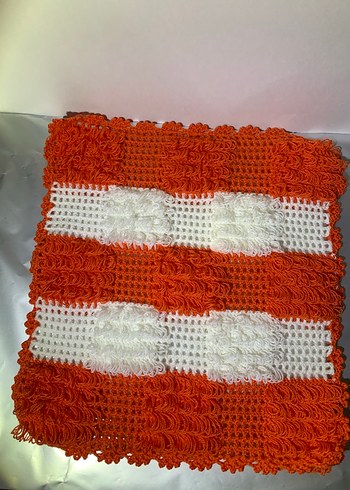 Renkli Örgü Banyo lifi - Görsel 4