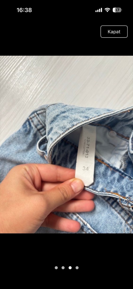 Kot şort - Görsel 4