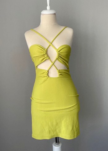 Askılı Mini Elbise - Görsel 2