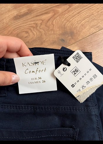 Kadın Lacivert Skinny Pantolon - Görsel 3