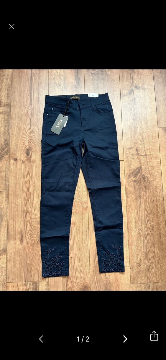 Kadın Lacivert Skinny Pantolon - Görsel 2