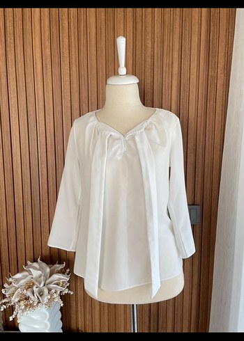 Beyaz bluz - Görsel 2
