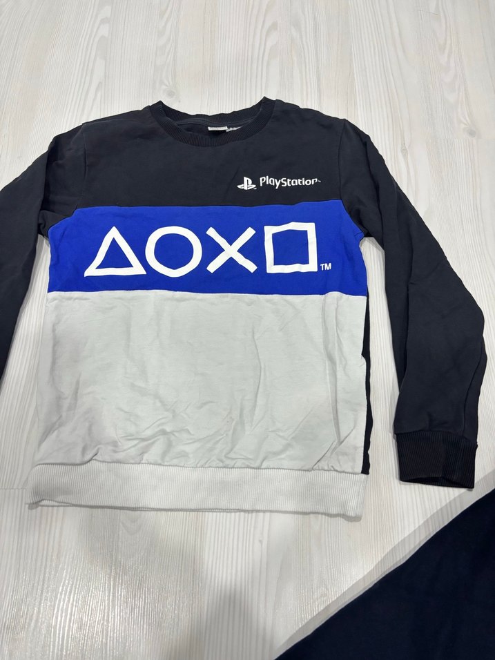 Mavi Baskılı Erkek Çocuk Sweatshirt - Görsel 3