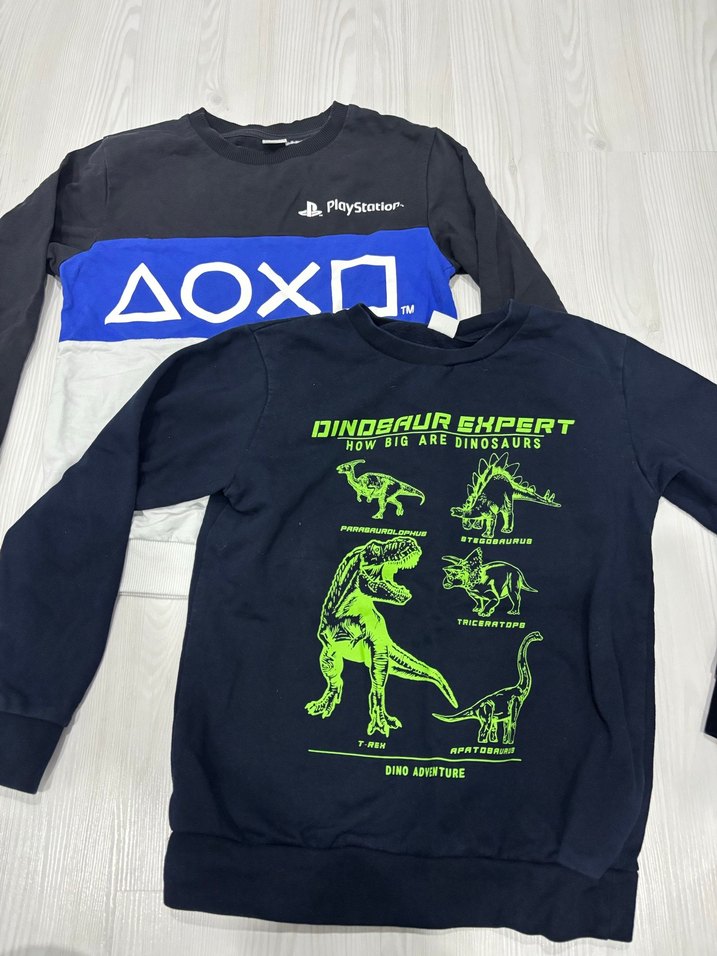 Mavi Baskılı Erkek Çocuk Sweatshirt - Görsel 2