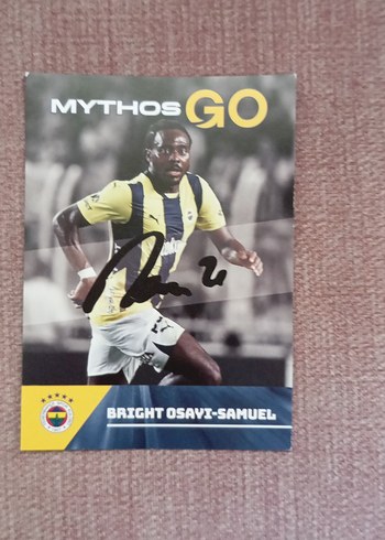 Mythos GO - Bright Osayi-Samuel İmzalı Kart