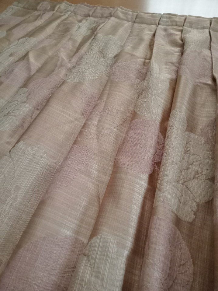 fon perde kabartma desenli iki adet - Görsel 4