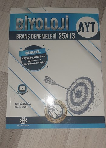 Bilgi Sarmal AYT Biyoloji Branş Denemeleri 25x13