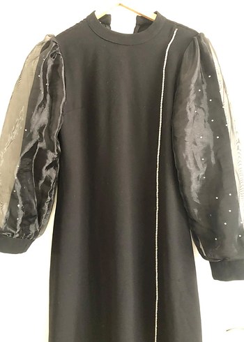 Uzun Siyah Gotik Drape Detaylı Smokin - Görsel 2