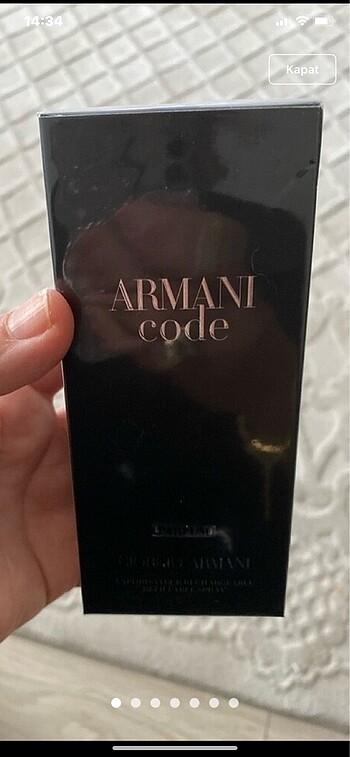 Beden armani code parfüm