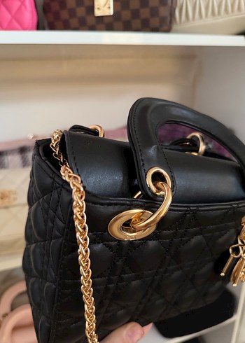 DİORLADY İTHAL SİYAH - Görsel 4