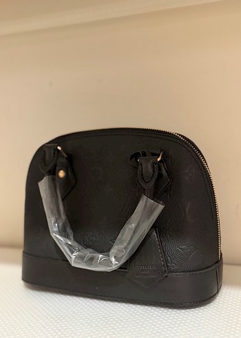 Siyah Deri Kadın Omuz Çantası - Görsel 2