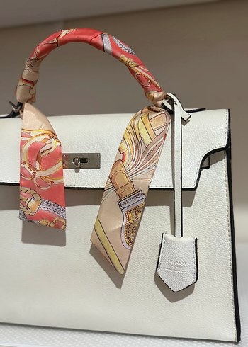 BEYAZ HERMES BİR KERE KULLANDIM - Görsel 3