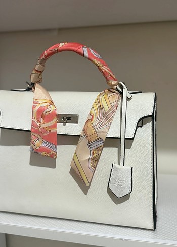 BEYAZ HERMES BİR KERE KULLANDIM - Görsel 2