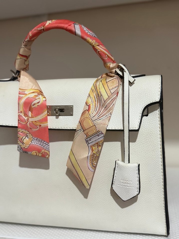 BEYAZ HERMES BİR KERE KULLANDIM - Görsel 3