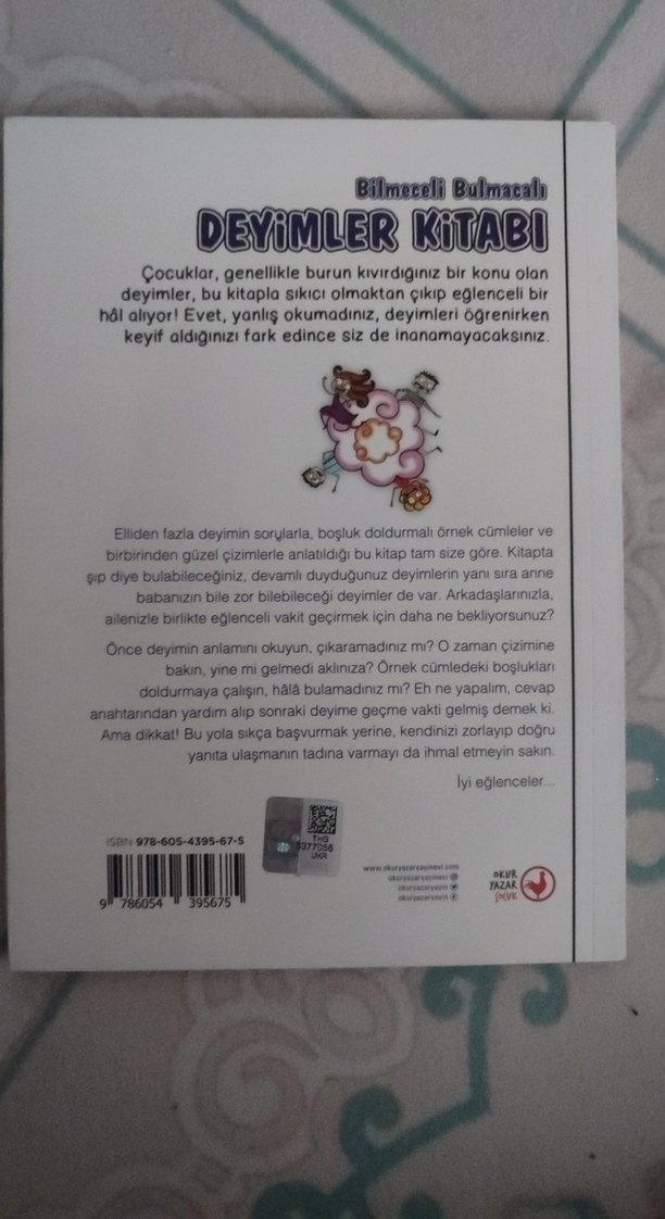 Bilmeceli Bulmacalı Deyimler Kitabı 5. Baskı - Görsel 2