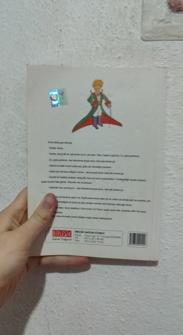 Küçük Prens - Antoine de Saint-Exupery - Görsel 2