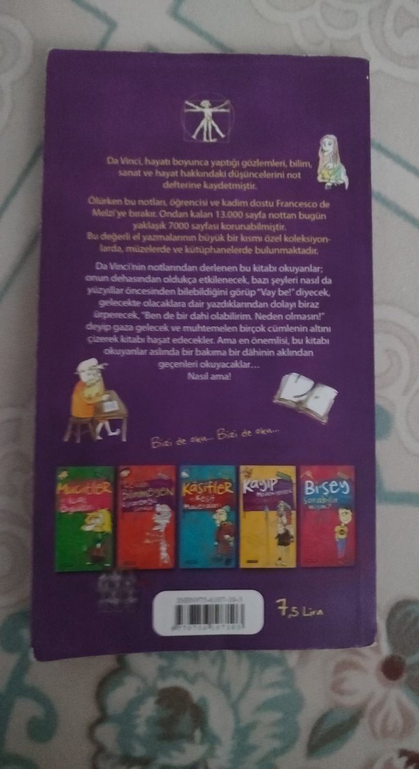 Da Vinci ve Saklı Not Defteri - Çocuk Kitabı - Görsel 2