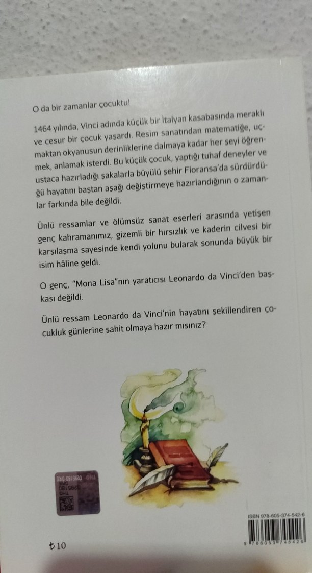 Bir Zamanlar Leonardo da Vinci Çocuk Kitabı - Görsel 2