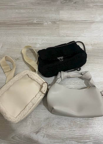 3 lü kadın çanta - Görsel 2