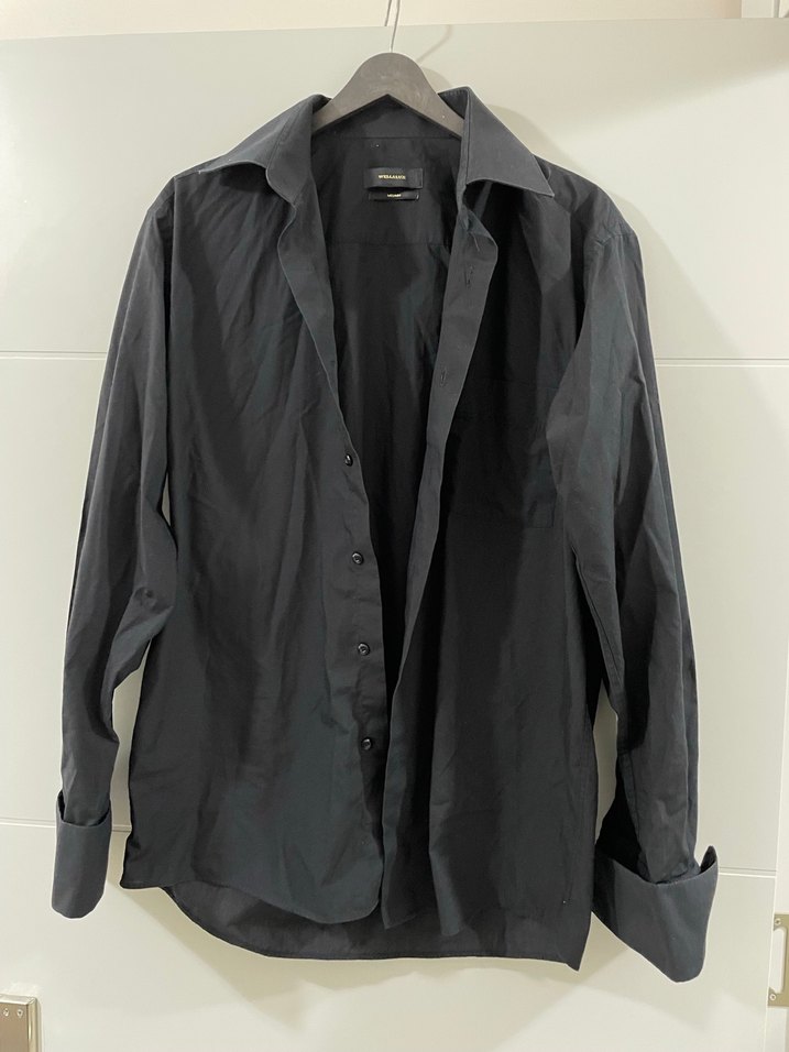 Erkek Siyah Gömlek - Görsel 3