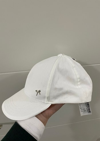 Beyaz Kadın Şapka - Görsel 2