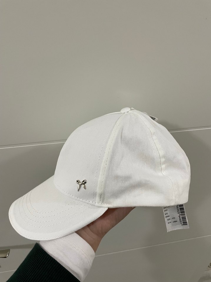 Beyaz Kadın Şapka - Görsel 2