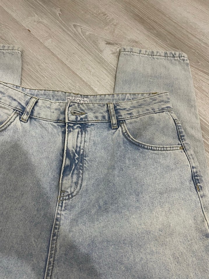 Buz mavi kadın jean - Görsel 3