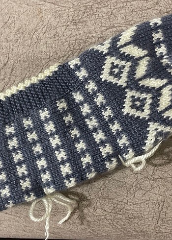 Çeyizlik el örgüsü patik - Görsel 6